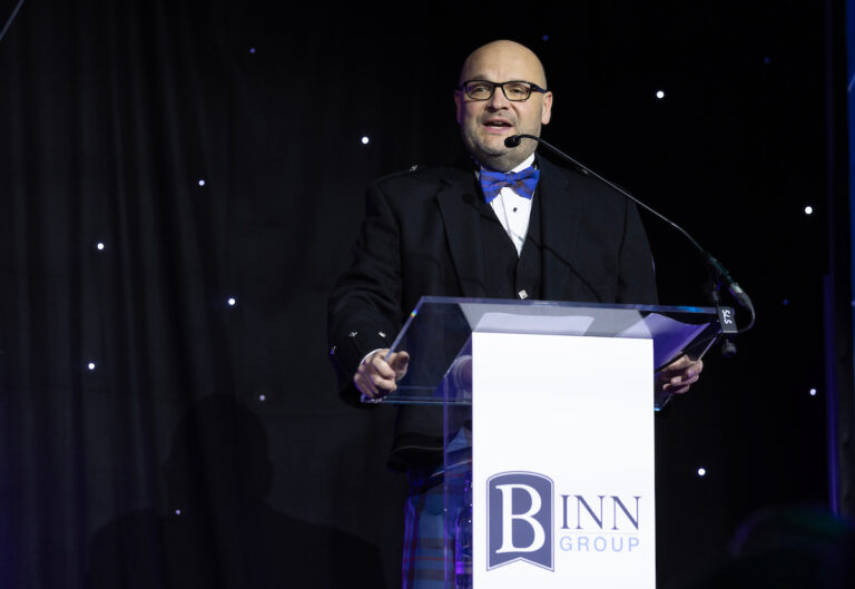 Perthshire Chamber of Commerce Business Star Awards 2024.....Crieff Hydro Hotel
PCoC President Kerr Elliott.
Picture by Graeme Hart.
Copyright Perthshire Picture Agency
Tel: 07990 594431