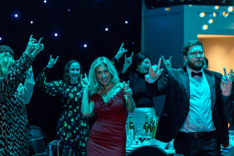 Perthshire Chamber of Commerce Business Star Awards 2024.....Crieff Hydro Hotel
Guests playing a game of 80's or 90's music hits.
Picture by Graeme Hart.
Copyright Perthshire Picture Agency
Tel: 07990 594431