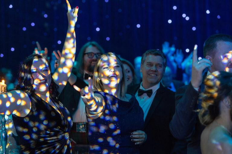 Perthshire Chamber of Commerce Business Star Awards 2024.....Crieff Hydro Hotel
Guests playing a game of 80's or 90's music hits.
Picture by Graeme Hart.
Copyright Perthshire Picture Agency
Tel: 07990 594431